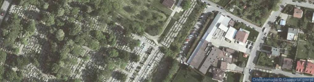 Zdjęcie satelitarne Urzad Skarbowy Wieliczka