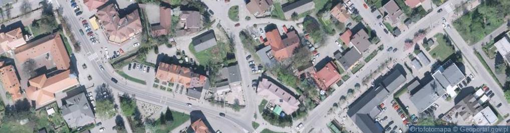 Zdjęcie satelitarne Ustron - muzeum Stara Zagroda 01