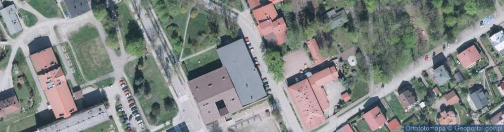 Zdjęcie satelitarne Ustroń, Muzeum Ustrońskie