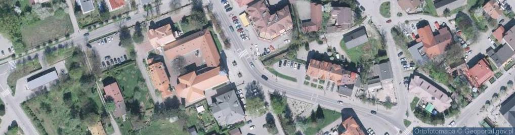 Zdjęcie satelitarne Ustron sierociniec