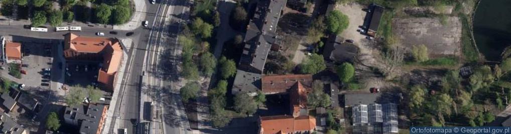 Zdjęcie satelitarne UTP Bernardyńska 6 Bydg bis