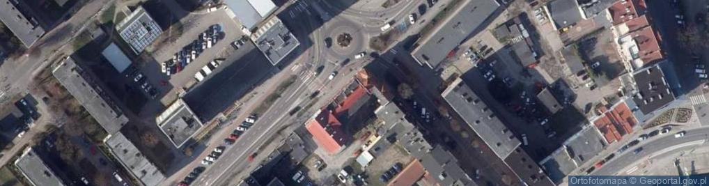 Zdjęcie satelitarne Uzdrowisko Świnoujście (Rusałka)