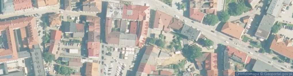 Zdjęcie satelitarne Wadowice, Jagiellońska
