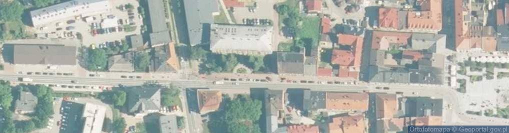 Zdjęcie satelitarne Wadowice, Zegadłowicz