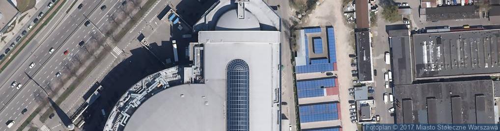 Zdjęcie satelitarne Warsaw EurocentrumA