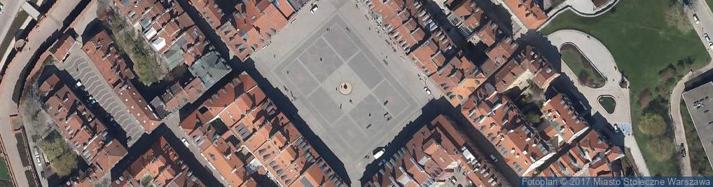 Zdjęcie satelitarne Warsaw - Old Town Market Square - Zakrzewski's side 