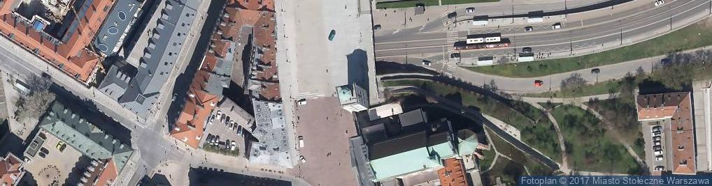 Zdjęcie satelitarne Warsaw - Royal Castle Square