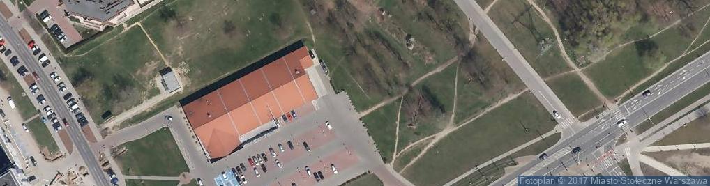 Zdjęcie satelitarne Warsaw Tarchomin kosciol sw Jakuba