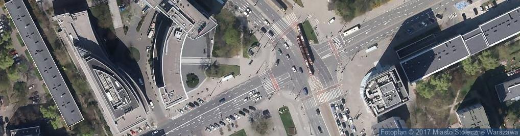 Zdjęcie satelitarne Warszawa Centrum Królewska 2009
