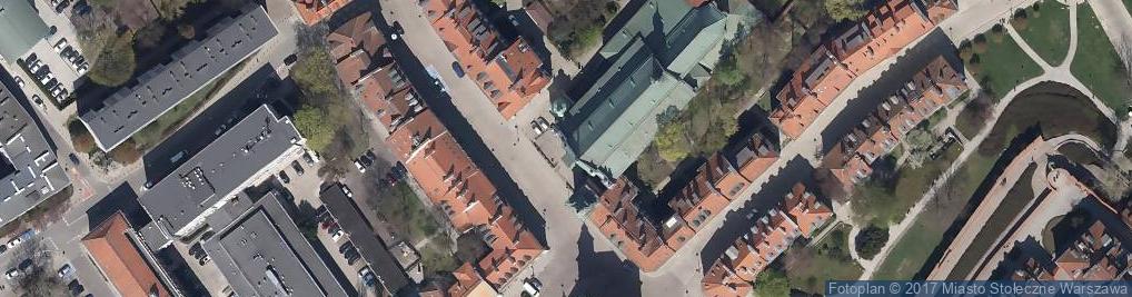 Zdjęcie satelitarne Warszawa, kosciol sw. Jacka, wnetrze 3