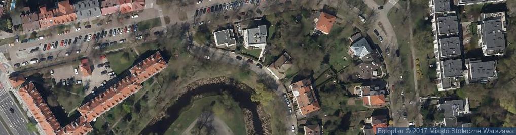 Zdjęcie satelitarne Warszawa, Park Szczubełka