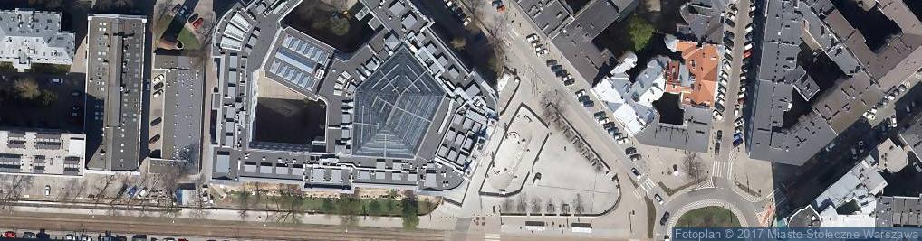 Zdjęcie satelitarne Warszawa - Politechnika
