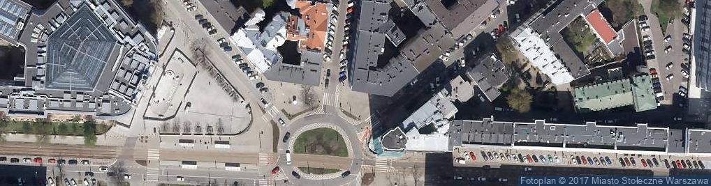 Zdjęcie satelitarne Warszawa sniadeckich 005