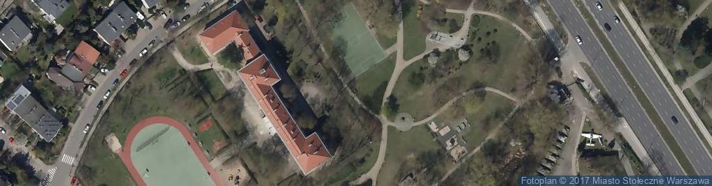 Zdjęcie satelitarne Warszawa, SP 115