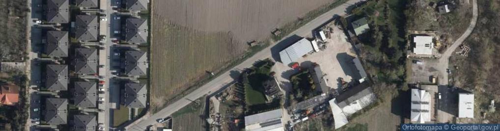 Zdjęcie satelitarne Warszawa-Ursus, Niedzwiadek, kosciol