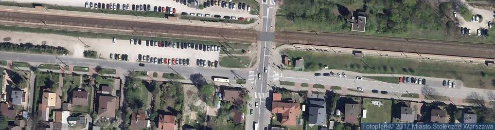 Zdjęcie satelitarne Warszawa Wesoła train station (2)