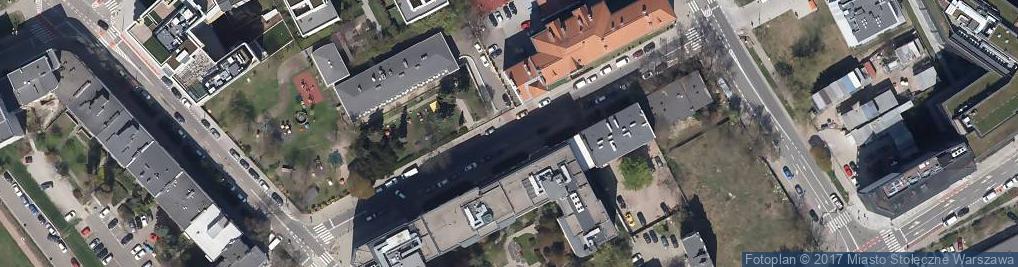 Zdjęcie satelitarne Warszawa Zesp Szk nr 69-enter to secondary school 