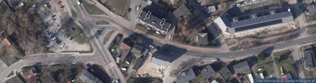 Zdjęcie satelitarne Warszów - dom Barlickiego 8