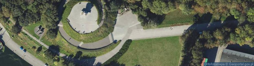 Zdjęcie satelitarne Westerplatte PL 025 ubt