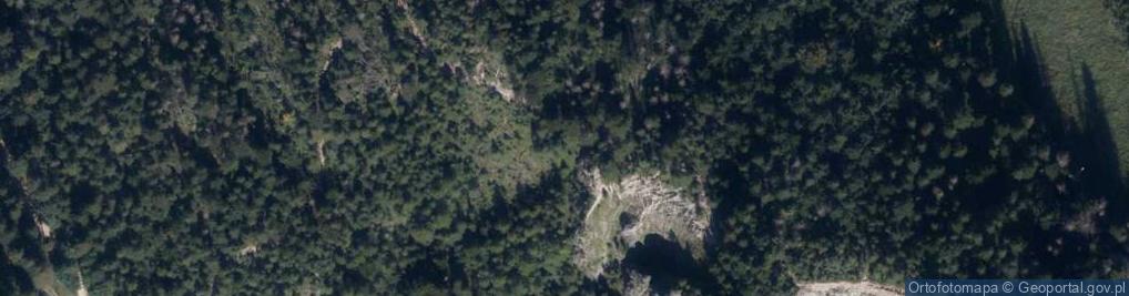 Zdjęcie satelitarne Widok na Kuźnice i Kasprowy Wierch