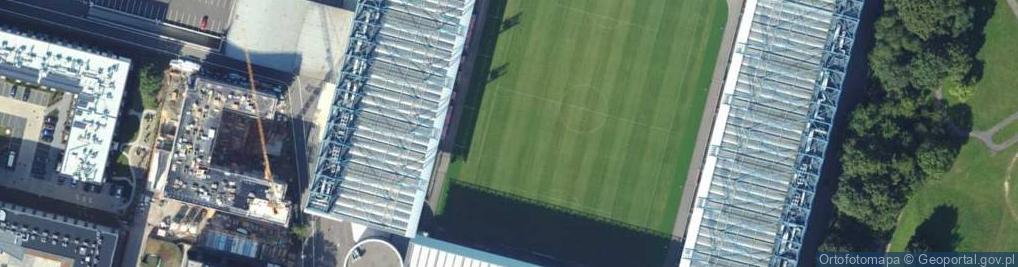 Zdjęcie satelitarne Wisła Stadium