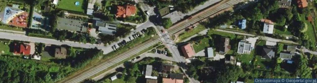 Zdjęcie satelitarne WKD Nowa Wieś Warszawska