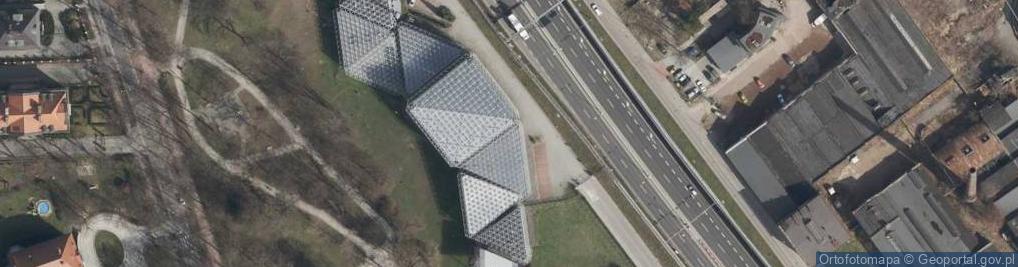 Zdjęcie satelitarne Wnętrze Palmiarni