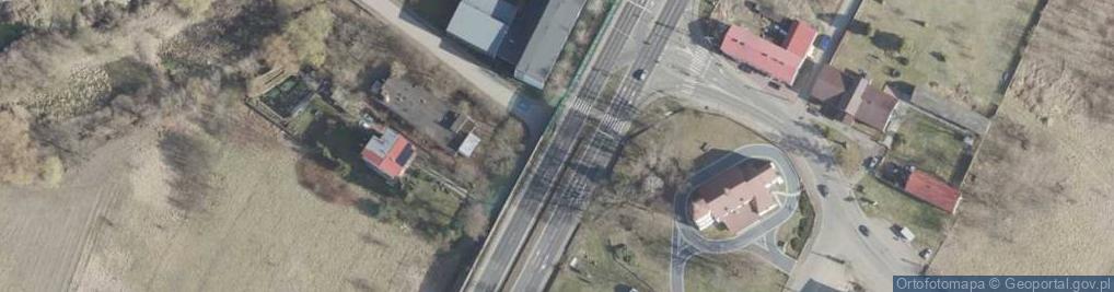 Zdjęcie satelitarne Wojkowice Kościelne Kościół