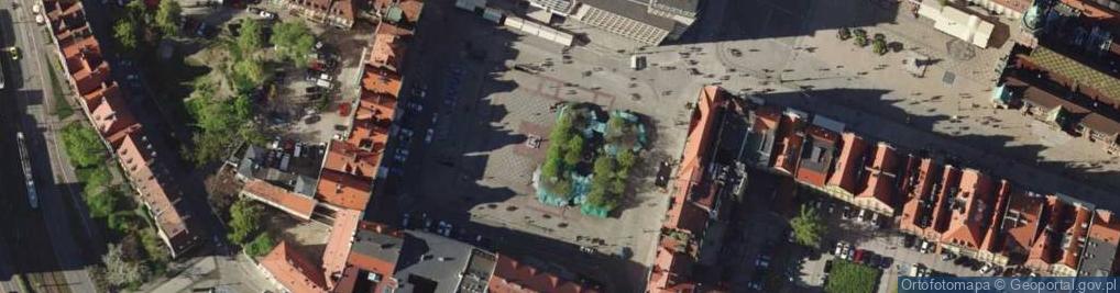 Zdjęcie satelitarne Wroclaw-plSolny-staraGielda