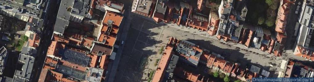 Zdjęcie satelitarne Wroclaw swElzbieta Rynek