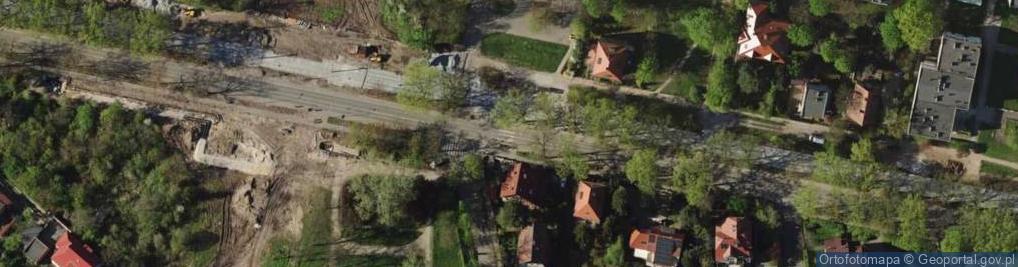 Zdjęcie satelitarne Wrocław-ul.Olszewskiego-Chel