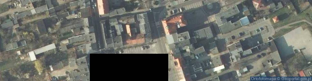 Zdjęcie satelitarne Wrzesnia, ratusz 2