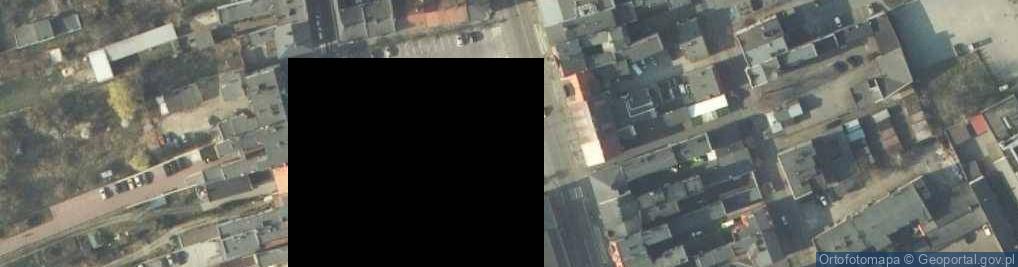 Zdjęcie satelitarne Wrzesnia, rynek