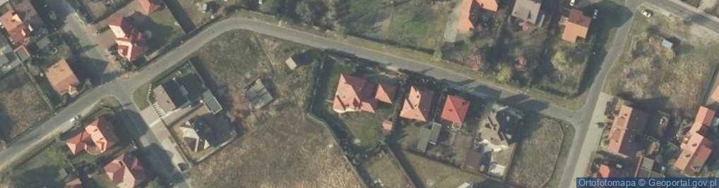 Zdjęcie satelitarne Wrzesnia Wreschen Ratusz Rathaus
