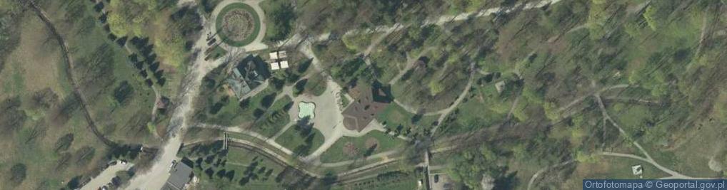 Zdjęcie satelitarne Wysowa-Zdrój - the mineral water fountain