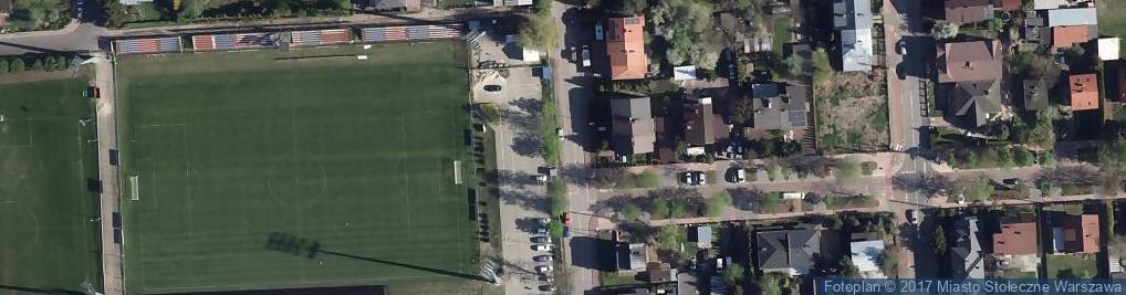 Zdjęcie satelitarne Ząbki-Stadion-Dolcan-boisko-ogólnie-podkaster