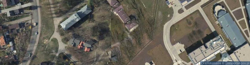 Zdjęcie satelitarne Ząbki-Szpital-Psychiatryczny-Drewnica-oddział-dzienny-podkaster