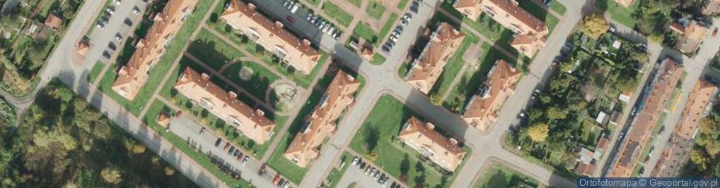 Zdjęcie satelitarne Zabrze Hauptmanna 15 03 2010 P3158289