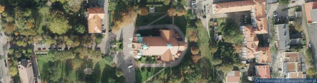 Zdjęcie satelitarne Zabrze - Kościół pw. Św. Anny 01