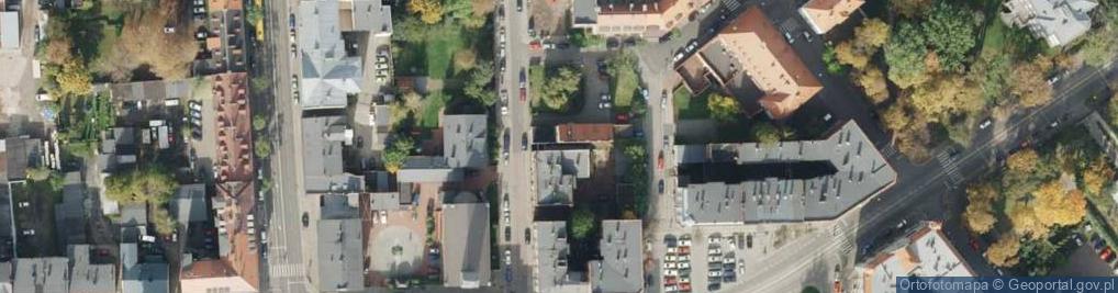 Zdjęcie satelitarne Zabrze protestant church2