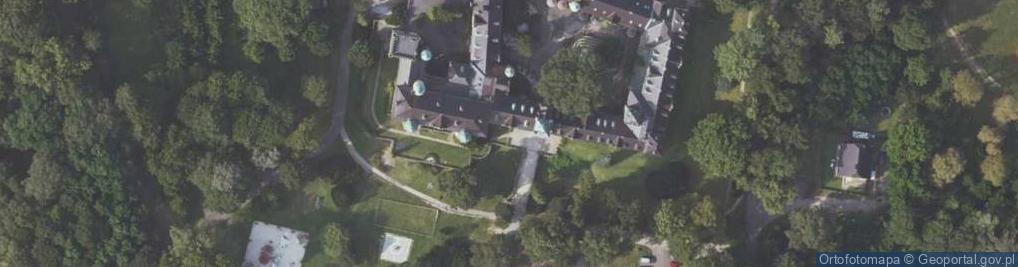 Zdjęcie satelitarne Zamek kliczkow