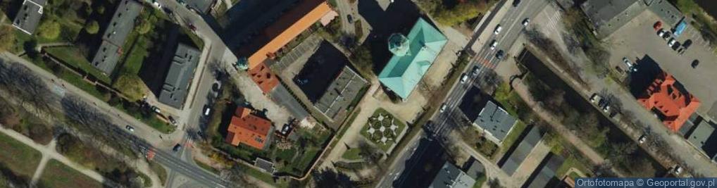 Zdjęcie satelitarne Zamek Książąt Pomorskich w Słupsku 1