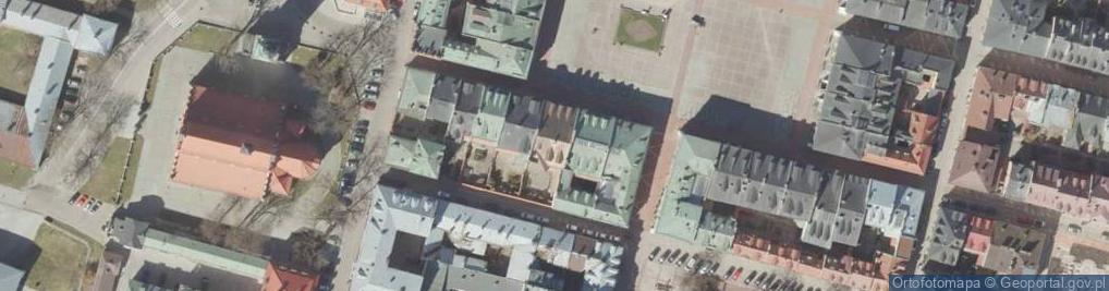 Zdjęcie satelitarne Zamosc Great Market panorama1