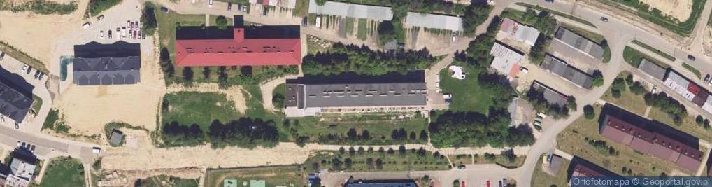 Zdjęcie satelitarne Bieszczadzki Zespół Placówek Szkolno-Wychowawczych