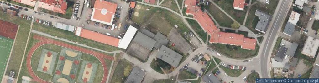 Zdjęcie satelitarne Zespół Szkół Budowlano-Ceramicznych