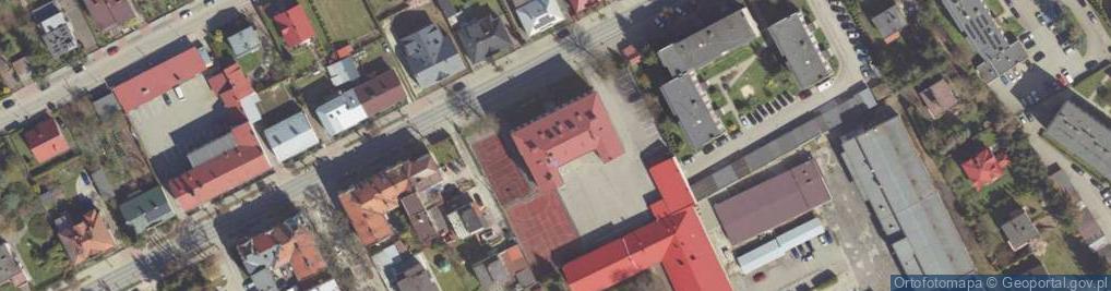 Zdjęcie satelitarne Zespół Szkół Budowlanych I Ogólnokształcących Im. Króla Kazimierza Wielkiego