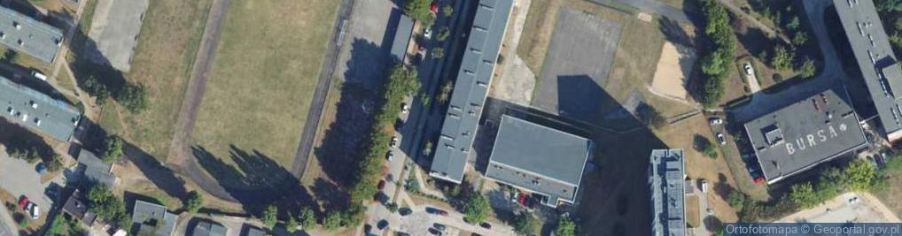Zdjęcie satelitarne Zespół Szkół Budowlanych I Plastycznych