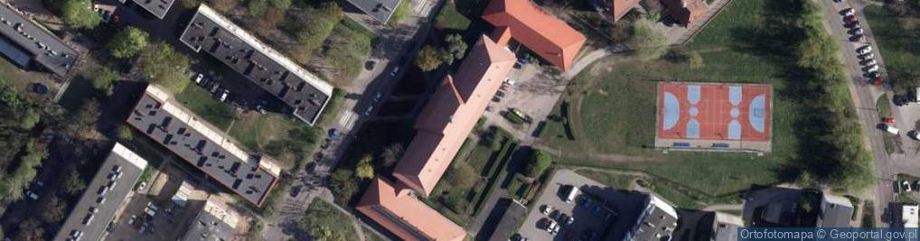 Zdjęcie satelitarne Zespół Szkół Chemicznych Im. Ignacego Łukasiewicza