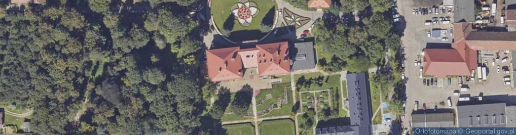 Zdjęcie satelitarne Zespół Szkół Ekonomiczno-Ogrodniczych Im.tadeusza Kościuszki