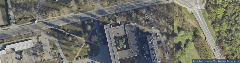 Zdjęcie satelitarne Zespół Szkół Ekonomiczno-Technicznych Im. Cichociemnych